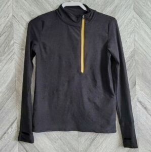 Oiselle LIKE NEW Women's Lux Homerun Half-Zip Back Size 4 With Thumbholes